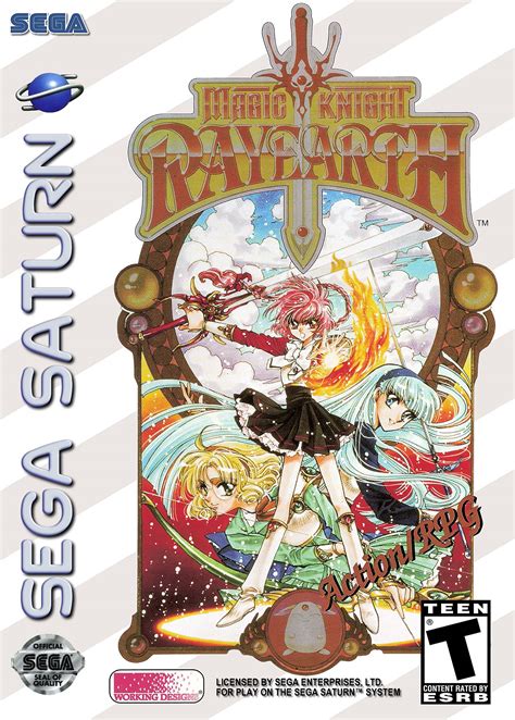 The Marketing and Advertising for Magic Knight Rayearth on Sega Saturn